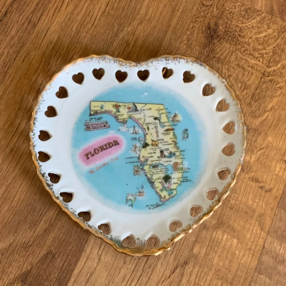 Vintage Florida Plate